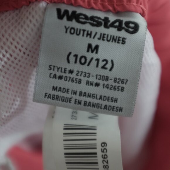 West49 coral beach shorts size M 10 12 - Picture 4 of 5